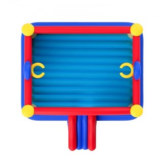 Castillo Inflable, Trampolín de Juego de Alta Calidad para Exterior, Saltador Inflable con Ventilador, Tobogán y Bolsa de Almacenamiento, Castillo Saltarín Familiar para el Jardín, para Niños de 3...