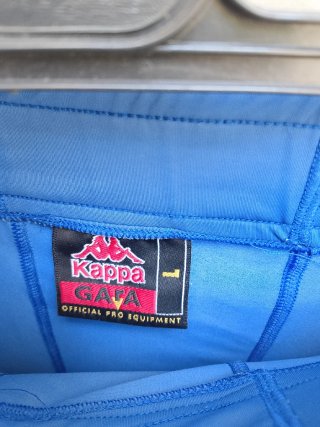 Pantaloni tuta sport Kappa blu tg L