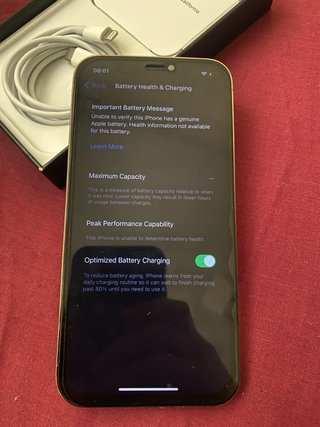 iPhone 12 Pro 128GB Oro UK Sim Lock + Accesorios