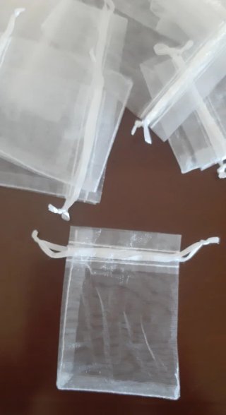 Bolsitas de tul blancas