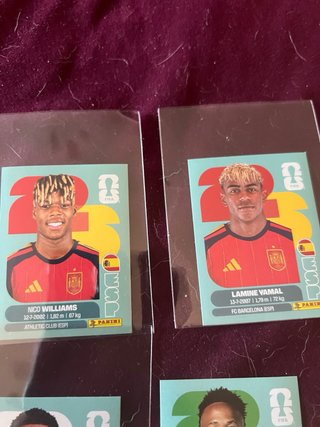 Lote cromos Mundial 2026 los buscados