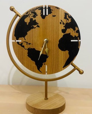 Orologio da tavolo Mappamondo