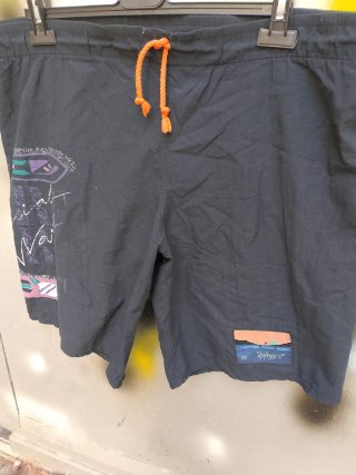 Costume anni '90 nero multicolor tg xl