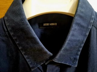 Camisa Antony Morato azul oscuro hombre