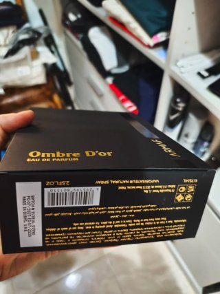 Armaf Ombre D'Or Perfume Negro y Dorado