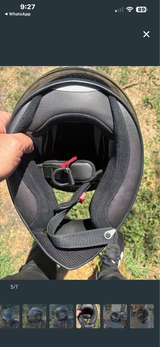 Casco de moto Shark negro