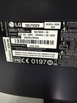 Smart TV LG 50 4K