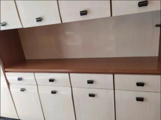 Mobile tinello in legno vintage da collezione
