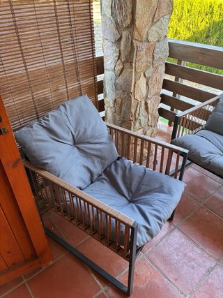 Conjunto 3 sillones de jardín