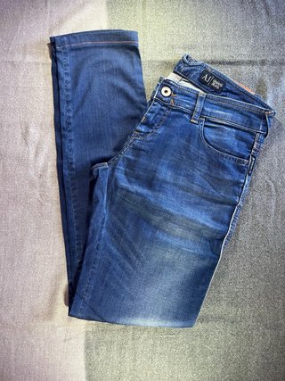 Jeans Armani Donna Taglia 27 Blu