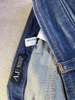 Jeans Armani Donna Taglia 27 Blu
