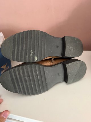 Botines mujer tachuelas marrones