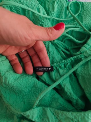 Vestido Zara Verde Talla L