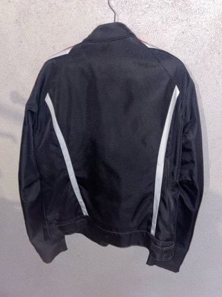 Chaqueta Moto BMW Mujer Negra y Roja