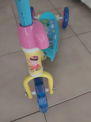 Patinete Peppa Pig 3 Ruedas