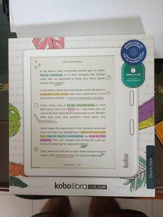 Kobo Libra Colour + Cover Nero