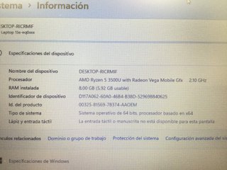 E586643-0 PC PORTATIL HP 15S-EQ0001NS