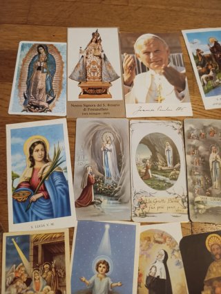 Lotto santini vari