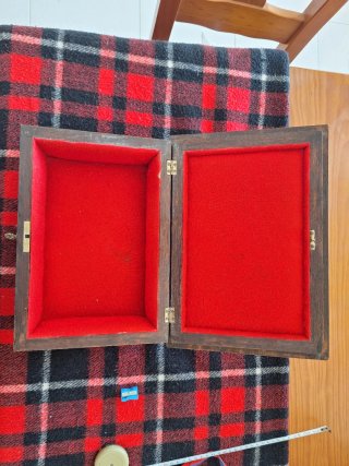Gran Caja Marquetería Nacar Hueso