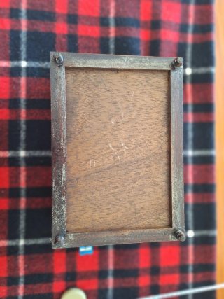 Gran Caja Marquetería Nacar Hueso