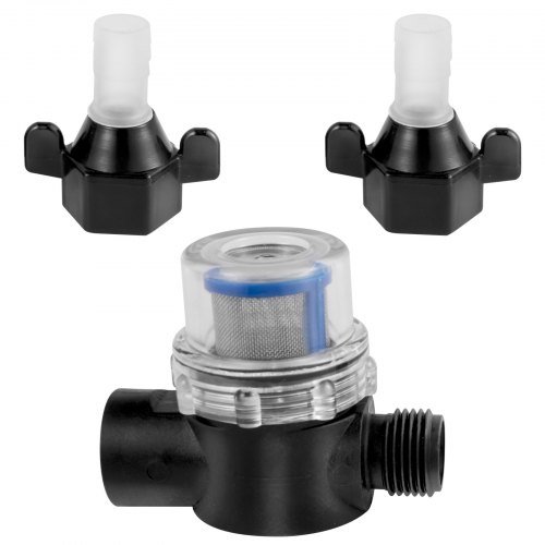 Bomba de Agua Dulce, Bomba de Pulverización Autocebante da 12 V, Bomba de Agua per RV da 11 L/min (3 GPM), con Interruttore di Pressione da 3,8 bar (55 PSI), Bomba de Agua Autocebante, Filtro Desmon...
