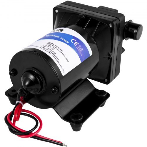 Bomba de Agua Dulce, Bomba de Pulverización Autocebante da 12 V, Bomba de Agua per RV da 11 L/min (3 GPM), con Interruttore di Pressione da 3,8 bar (55 PSI), Bomba de Agua Autocebante, Filtro Desmon...