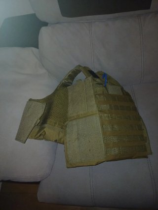 Chaleco táctico color TAN talla única