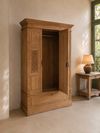 Armario antiguo madera lavada