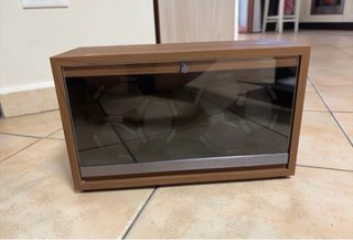 Vetrina porta orologi in legno