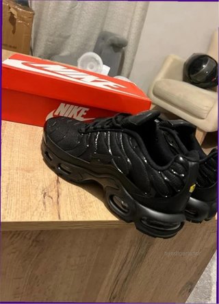 Nike Air Max Plus Triple Black Talla 41