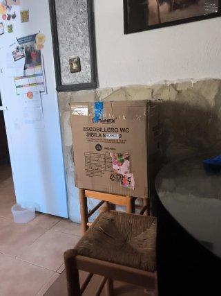 Escobillero WC Pamex Sibilan Blanco