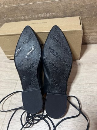 Zapatos Gioseppo Negros Bailarinas Talla 38