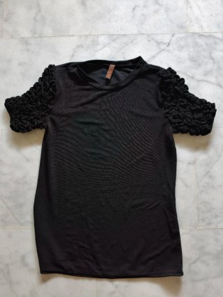 Lote 2 Camisetas Mujer Beige y Negro