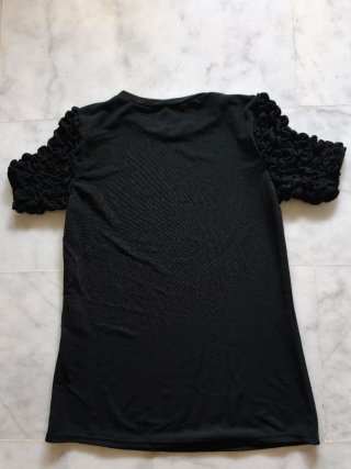 Lote 2 Camisetas Mujer Beige y Negro