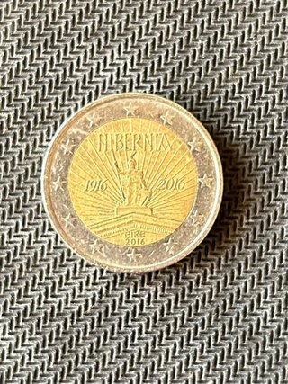 Moneda 2 Euros Irlanda 2016 Conmemorativa