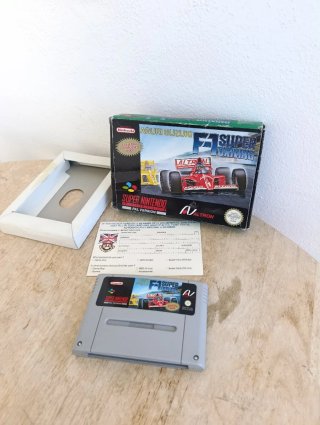 F1 Super Driving Super Nintendo Snes videojuego
