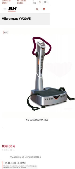 Plataforma Vibratoria Fitness