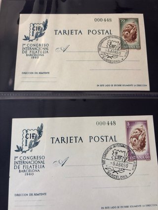 Magnífica colección de sellos, tema Colón