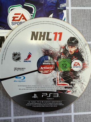 NHL 11 PS3 EA Sports