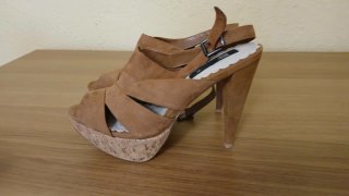 Zapatos Mango Talla 39 Tacón Plataforma