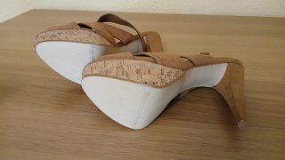 Zapatos Mango Talla 39 Tacón Plataforma