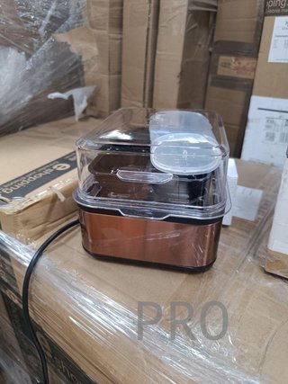 Cocedor de Huevos para 8 Huevos, Acero Inoxidable