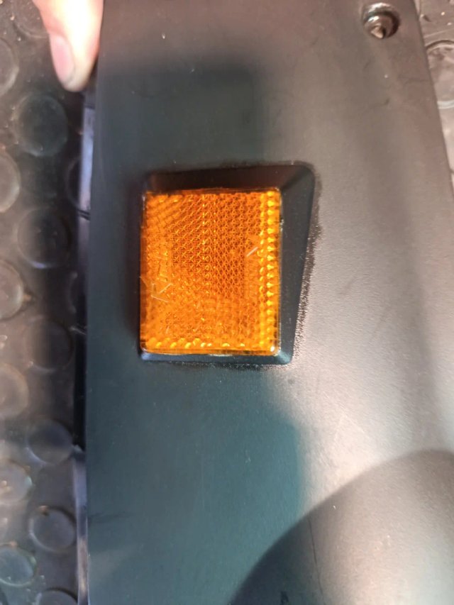Plásticos Piaggio Zip con reflectantes