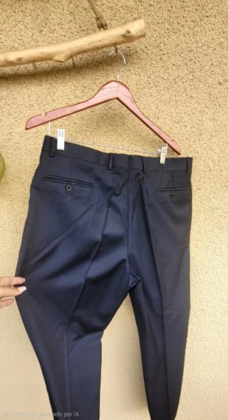 Traje de hombre azul