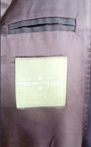 Traje de hombre azul