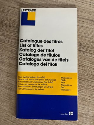 Visor Estereoscópico Lestrade Simplex 3D France