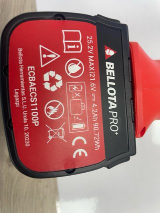Tijera Eléctrica de Poda Bellota