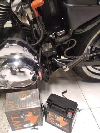 Harley-Davidson Azul Plata Custom