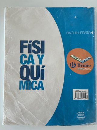 Física y Química 1 Bachillerato Nueva etapa Bruño
