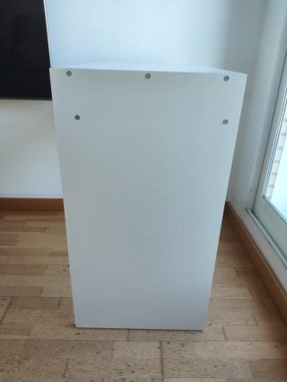 Escritorio Ikea Torald blanco.